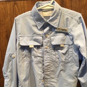 Boys Columbia Y XS (4/5) Fishing Shirt